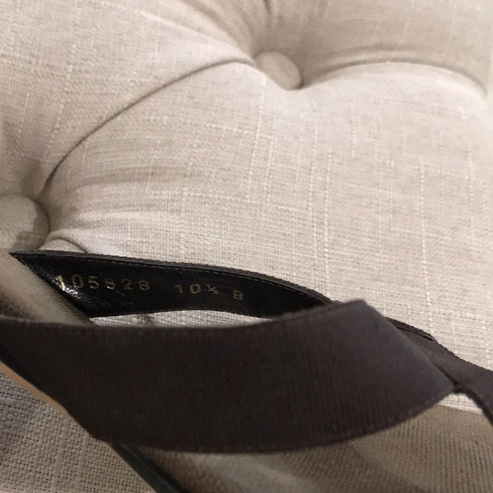 Gucci Sandal Slides With Kitten Heel - image 7